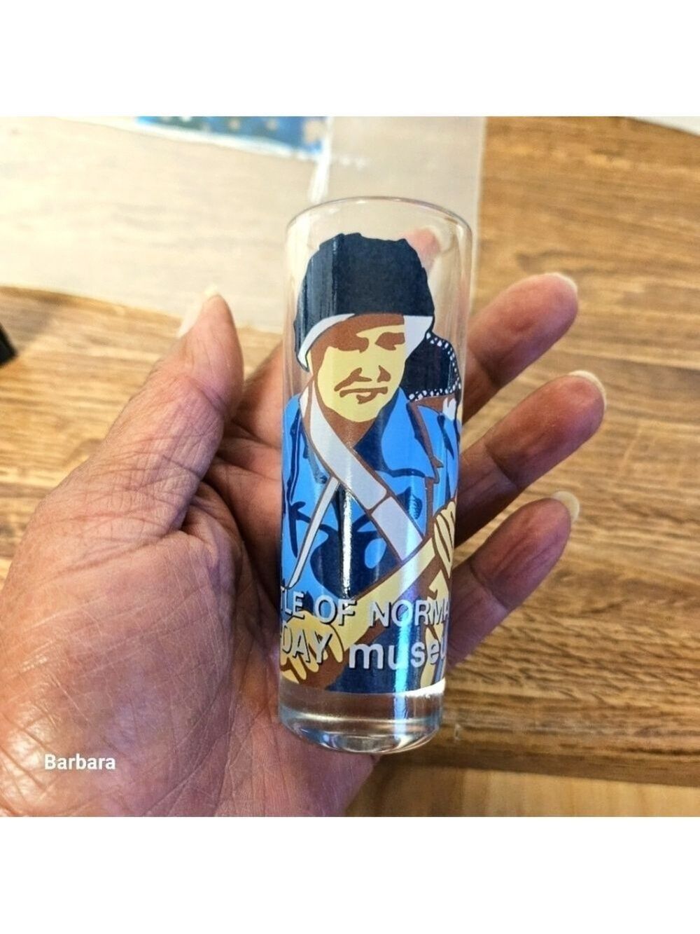 Battle of Normandy D-Day Museum Commemorative Shot Glass